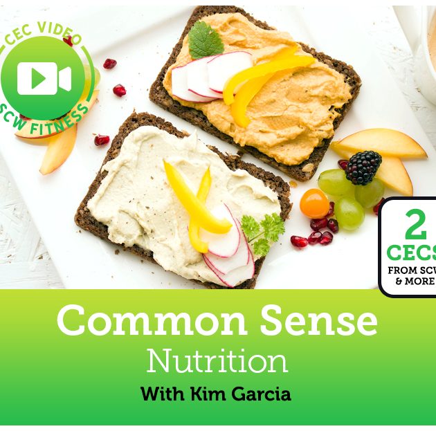 CEC Video Course: Common Sense Nutrition