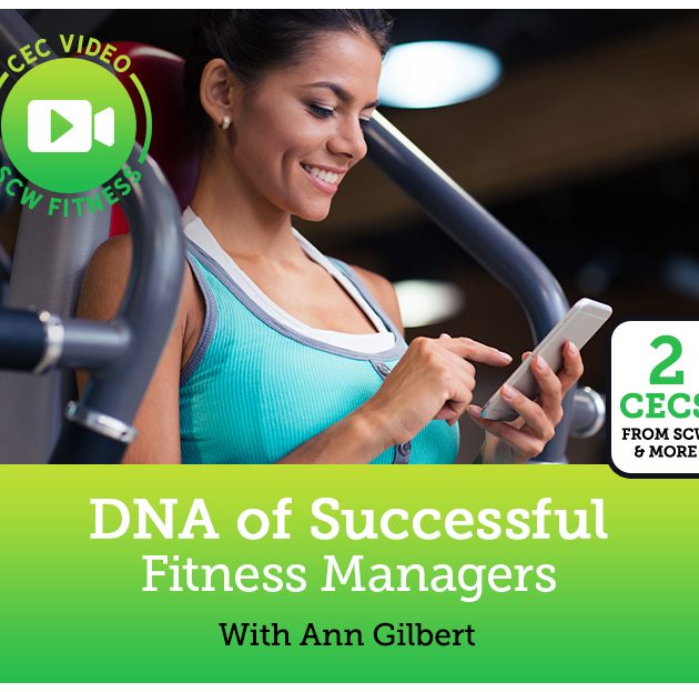 CEC Video Course: DNA of Successful Fitness Managers