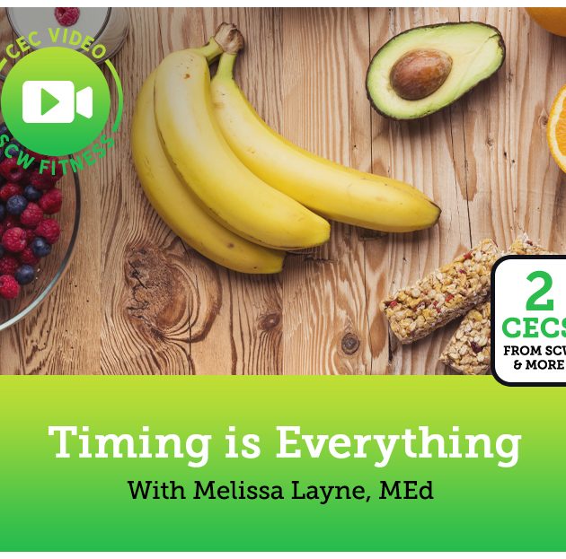 CEC Video Course: Timing is Everything